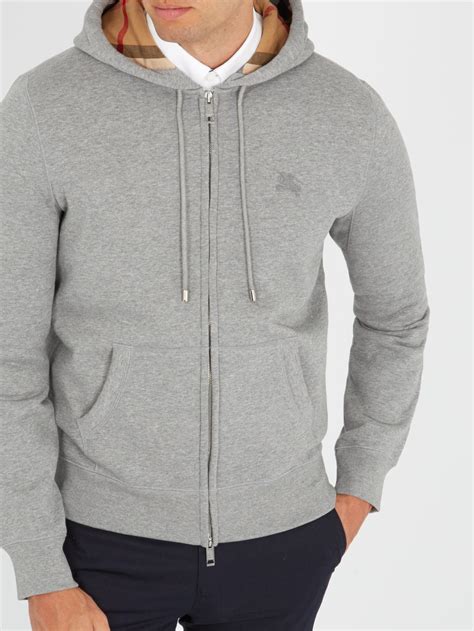 burberry zip hoodie|burberry half zip hoodie men.